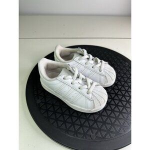 Adidas Superstar EL I Toddler Shoes White EF5397 Size 6K